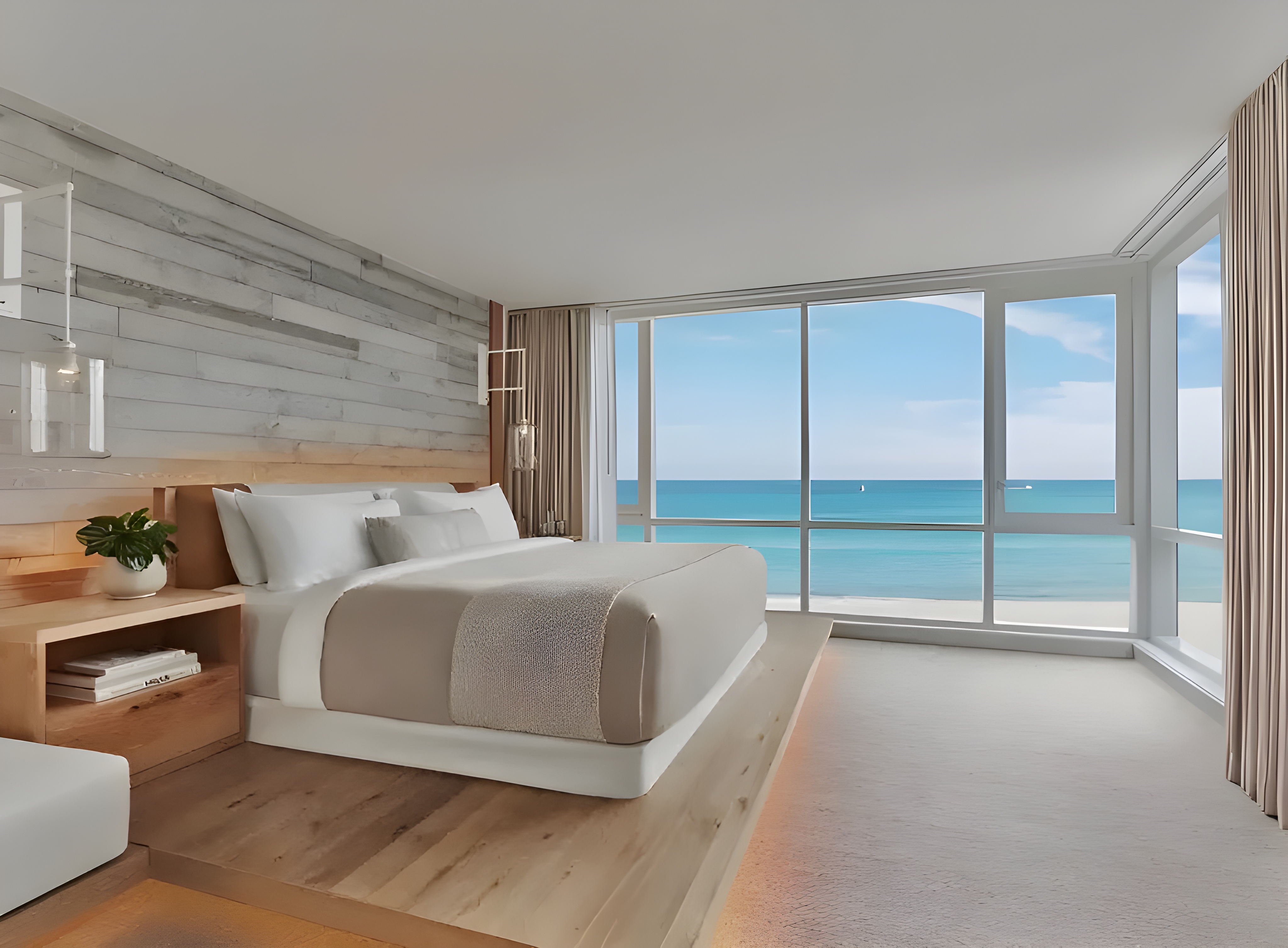 Premium window treatments - luxury living room